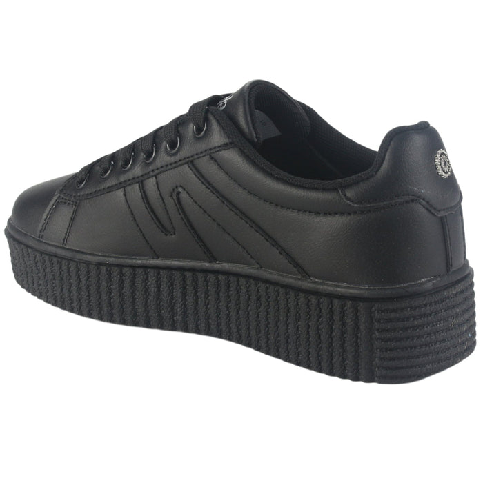 Zapatilla Chalada Mujer Flumi-10 Negro Urbano Zapatillas Chalada