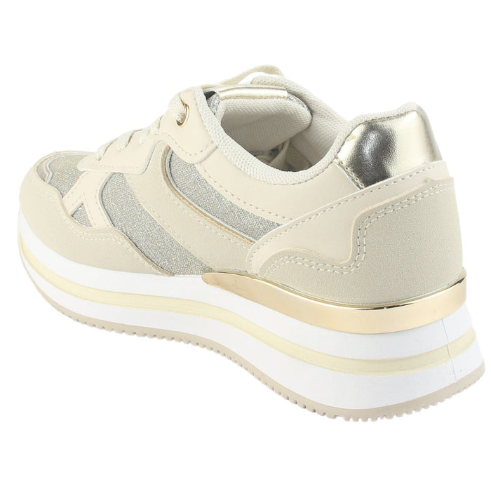Zapatilla Chalada Mujer Jettixlow1 Dorado Urbano Zapatillas Chalada