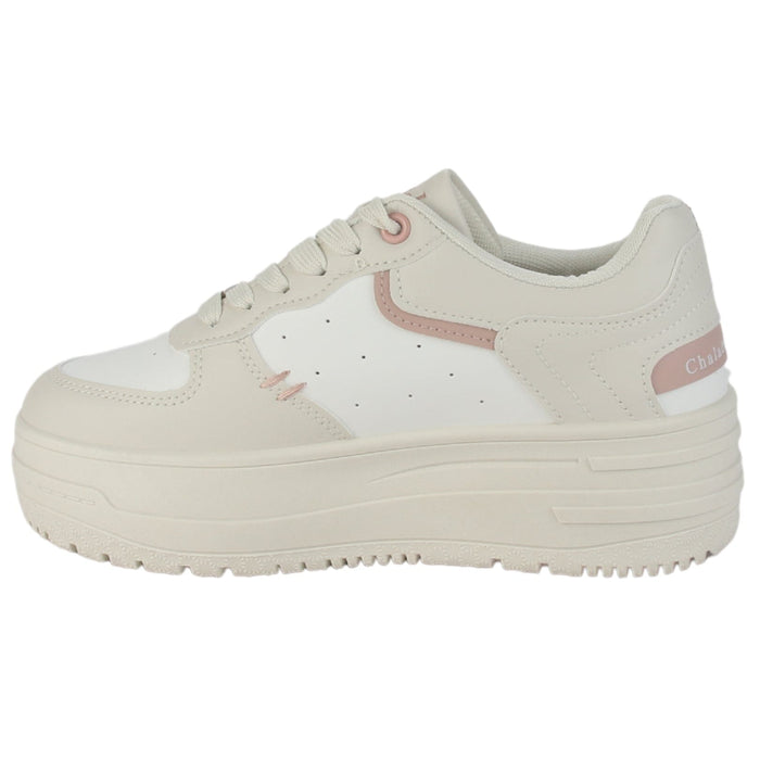 Zapatilla Chalada Mujer Mitsu-3 Beige Urbano Zapatillas Chalada
