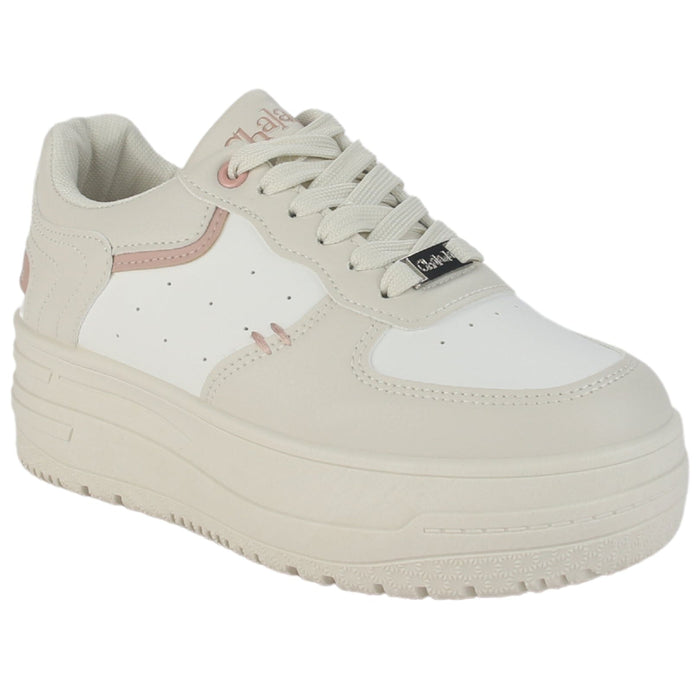 Zapatilla Chalada Mujer Mitsu-3 Beige Urbano Zapatillas Chalada