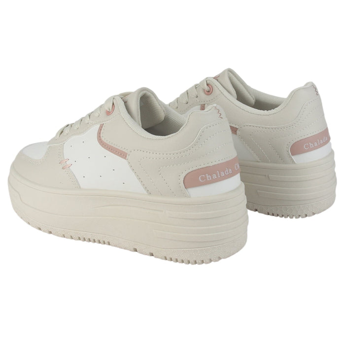 Zapatilla Chalada Mujer Mitsu-3 Beige Urbano Zapatillas Chalada