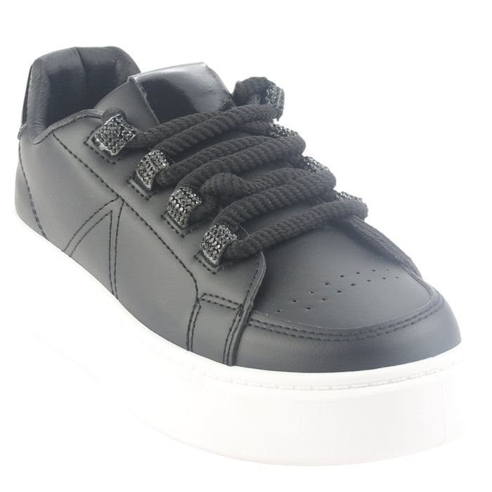 Zapatilla Chalada Mujer Tribol-1 Negro Urbano Zapatillas Urbanas Chalada