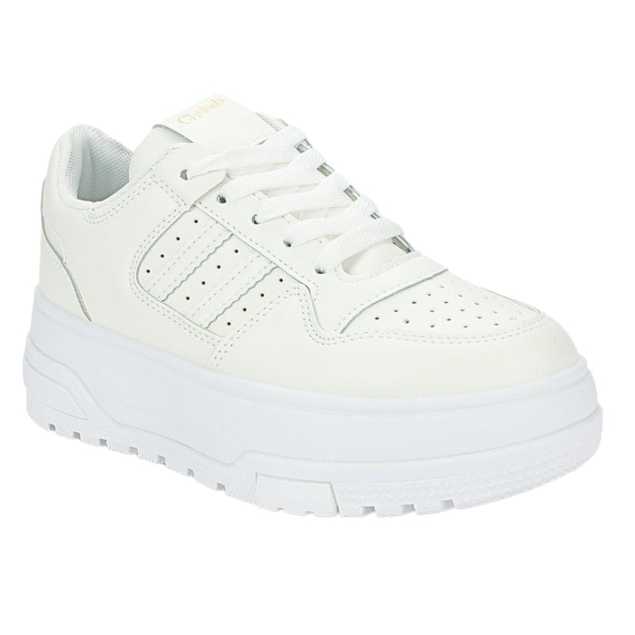 Zapatilla Chalada Mujer Trume-1 Blanco Casual Zapatillas Urbanas Chalada