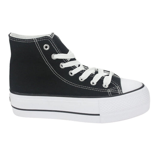 Zapatilla Mujer Chalada Cruni-2 Negro Urbano Zapatillas Urbanas Chalada