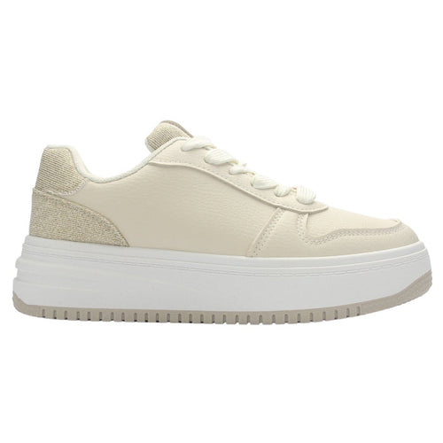Zapatilla Mujer Chalada Java-1 Beige Urbano Zapatillas Chalada