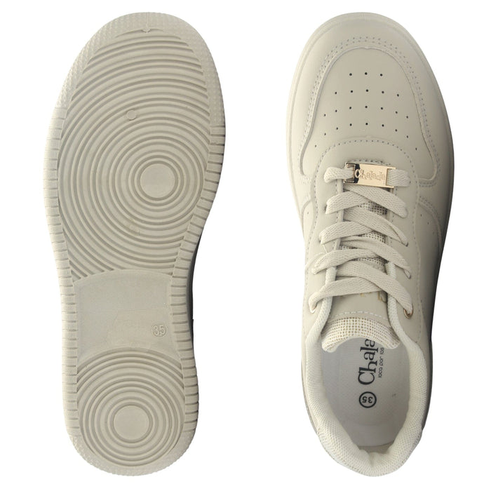 Zapatilla Mujer Chalada Matrix-1 Beige Urbano Zapatillas Chalada
