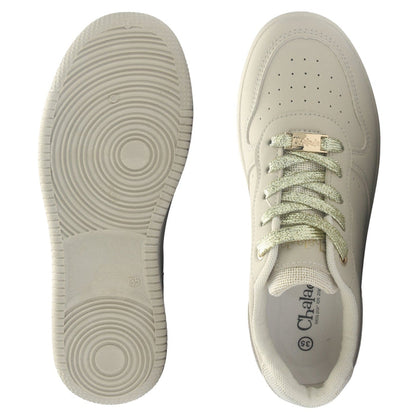 Zapatilla Mujer Chalada Matrix-1 Beige Urbano Zapatillas Chalada