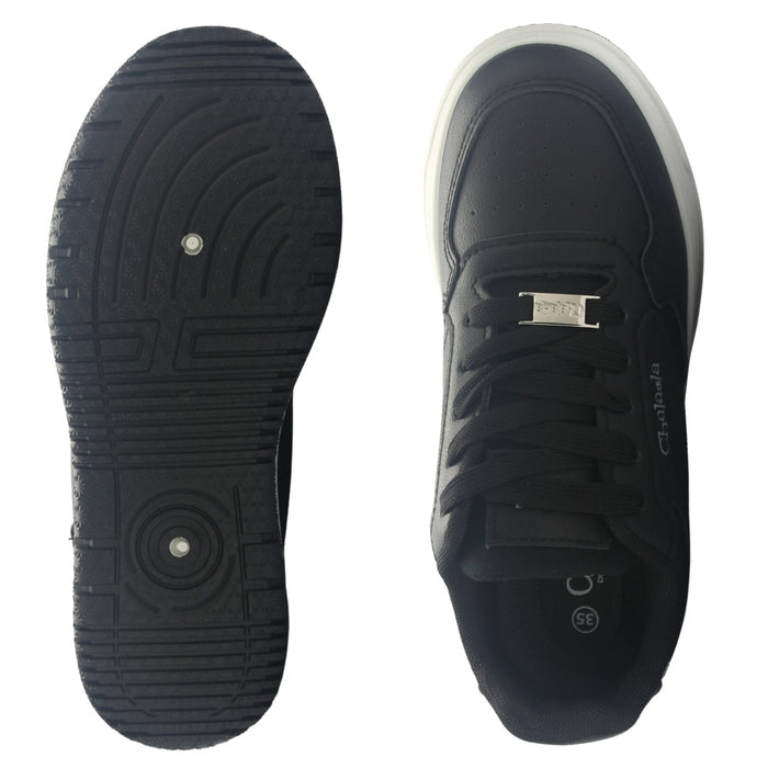 Zapatilla Mujer Chalada Mitsu-2 Negro Urbano Zapatillas Chalada