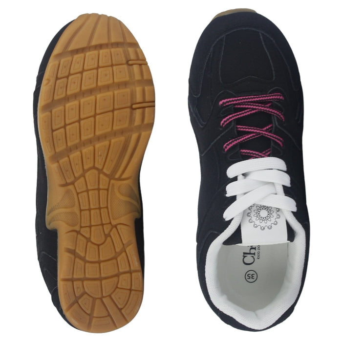 Zapatilla Mujer Chalada Nova-1 Negro Urbano Zapatillas Chalada