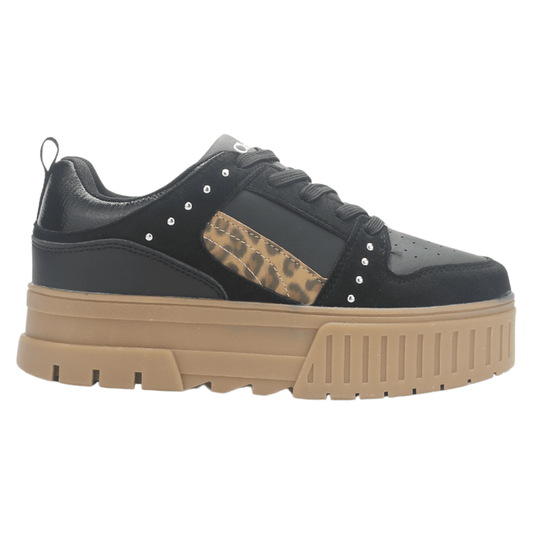 Zapatilla Mujer Chalada Troya-5 Negro Urbano Zapatillas Chalada 35 Negro