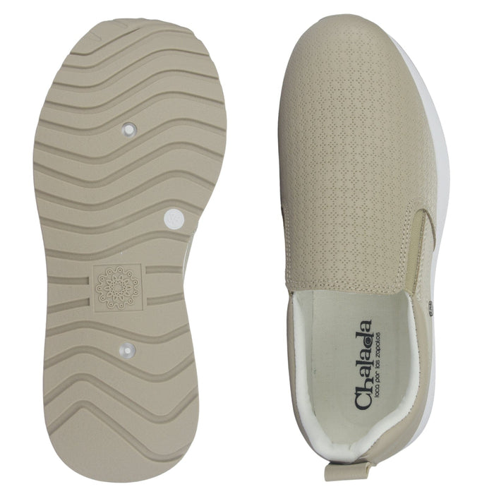 Zapatilla Mujer Urbano Beige Chalada Vita-5 Zapatillas Chalada