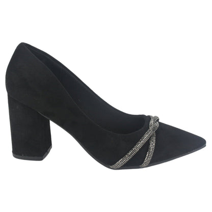 Zapato Chalada Mujer Baldi-5 Negro Casual Tacones Altos Chalada