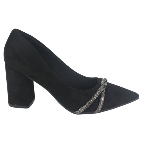 Zapato Chalada Mujer Baldi-5 Negro Casual Tacones Altos Chalada