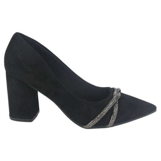 Zapato Chalada Mujer Baldi-5 Negro Casual Tacones Altos Chalada
