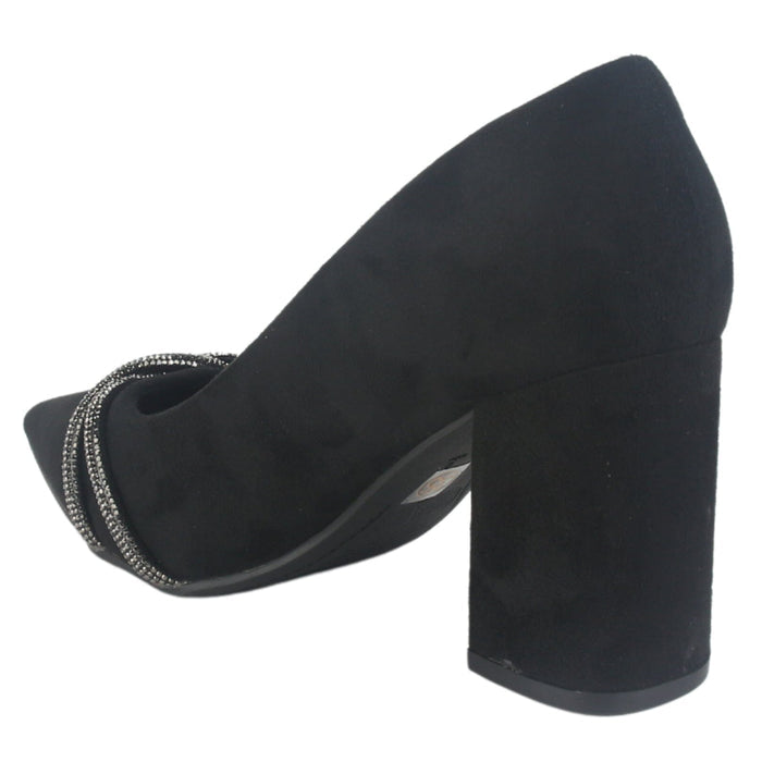 Zapato Chalada Mujer Baldi-5 Negro Casual Tacones Altos Chalada