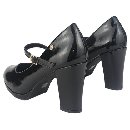 Zapato Chalada Mujer Bruna-3 Negro Casual Tacones Altos Chalada