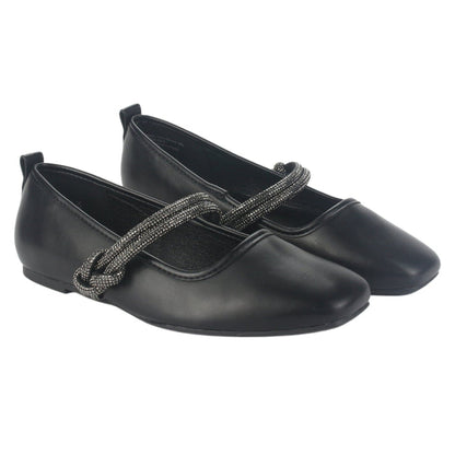 Zapato Chalada Mujer Corsa-1 Negro Casual Zapatos Planos Comfort Chalada