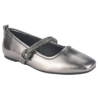 Zapato Chalada Mujer Corsa-1 Plateado Casual Zapatos Planos Comfort Chalada