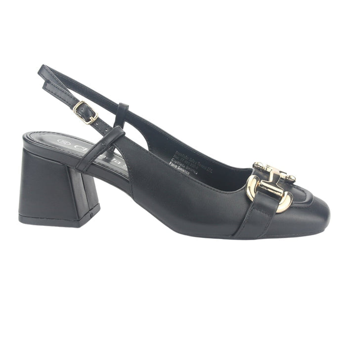 Zapato Chalada Mujer Corso-8 Negro Casual Sandalias Chalada