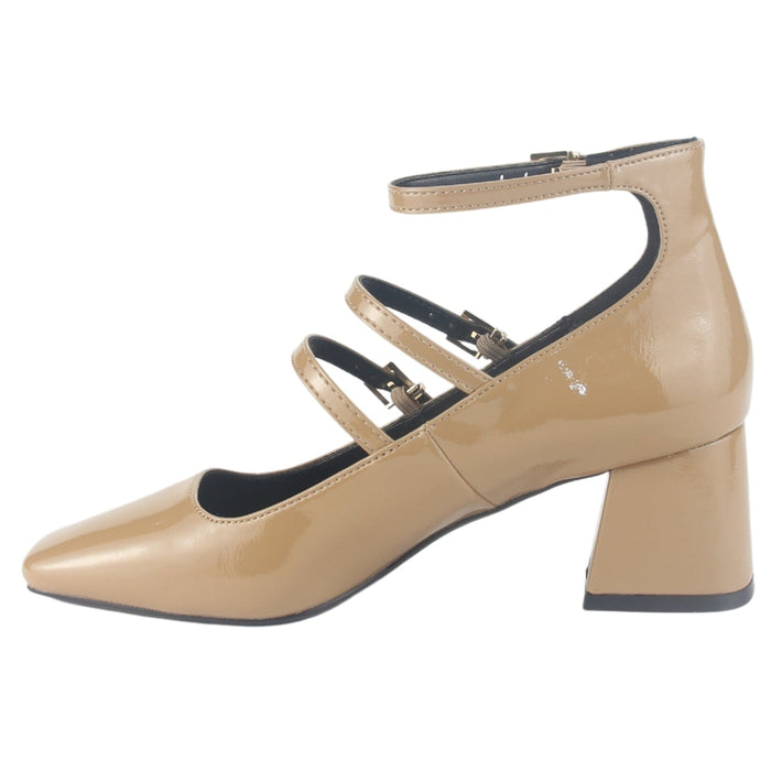 Zapato Chalada Mujer Corso-9 Café Casual Tacones Altos Chalada