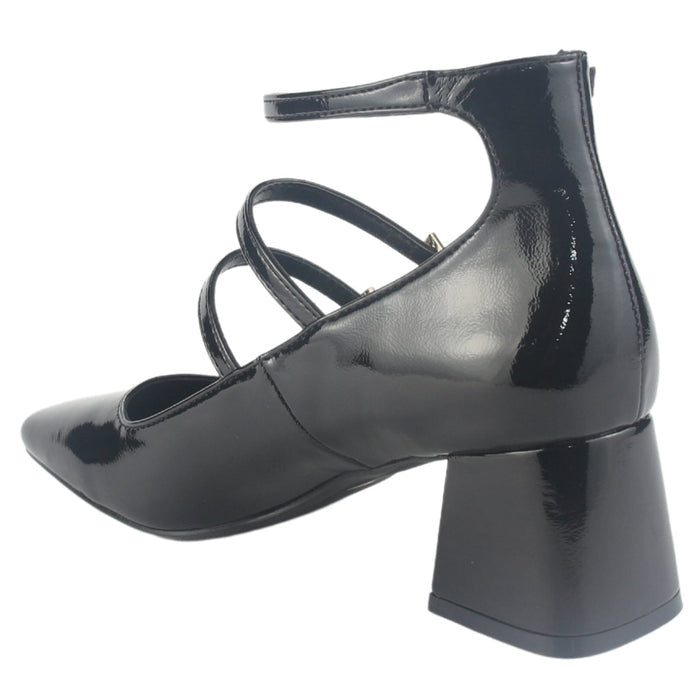 Zapato Chalada Mujer Corso-9 Negro Casual Tacones Altos Chalada