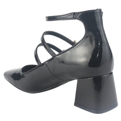 Zapato Chalada Mujer Corso-9 Negro Casual Tacones Altos Chalada