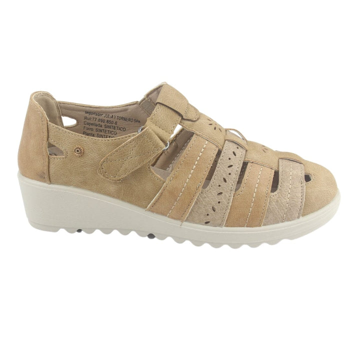 Zapato Chalada Mujer Deza-2 Beige Casual Zapatos Planos Comfort Chalada