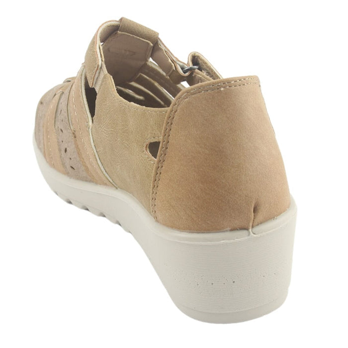 Zapato Chalada Mujer Deza-2 Beige Casual Zapatos Planos Comfort Chalada