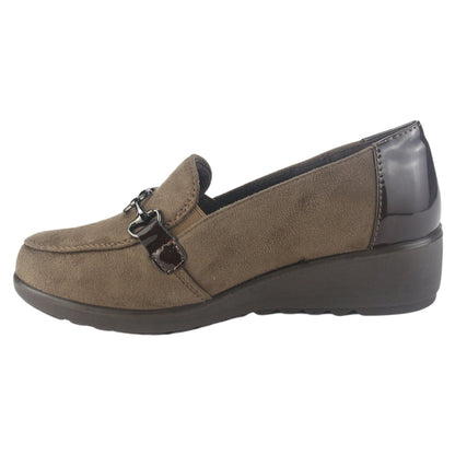 Zapato Chalada Mujer Deza-3 Café Casual Tacones Bajos Chalada