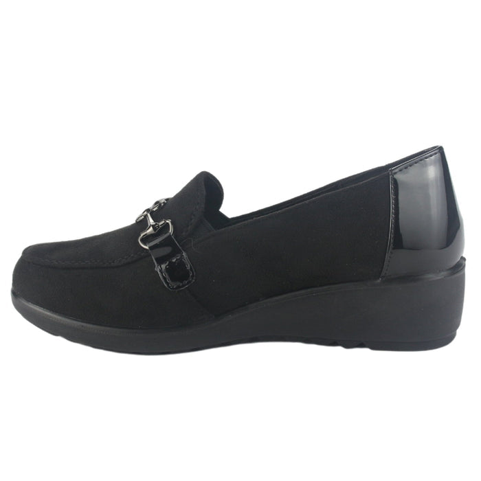 Zapato Chalada Mujer Deza-3 Negro Casual Tacones Bajos Chalada