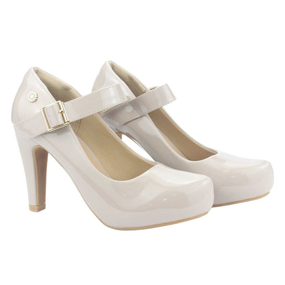 Zapato Chalada Mujer Fashion-71 Nude Casual Tacones Altos Chalada