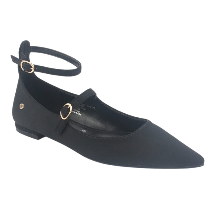 Zapato Chalada Mujer Feola-2 Negro Casual Tacones Bajos Chalada