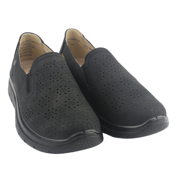 Zapato Chalada Mujer Finest-4 Negro Casual Zapatos Planos Comfort Chalada