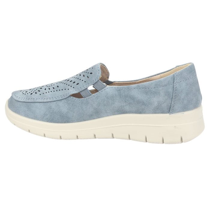 Zapato Chalada Mujer Finest-5 Azul Casual Zapatos Planos Comfort Chalada