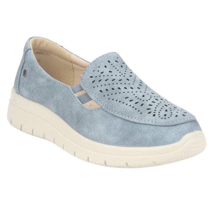 Zapato Chalada Mujer Finest-5 Azul Casual Zapatos Planos Comfort Chalada