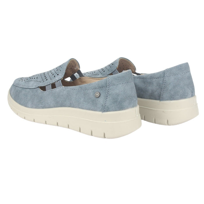 Zapato Chalada Mujer Finest-5 Azul Casual Zapatos Planos Comfort Chalada
