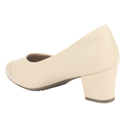 Zapato Chalada Mujer Flexi-48 Beige Casual Tacones Bajos Chalada