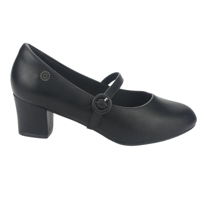 Zapato Chalada Mujer Flexi-51 Negro Casual Tacones Bajos Chalada