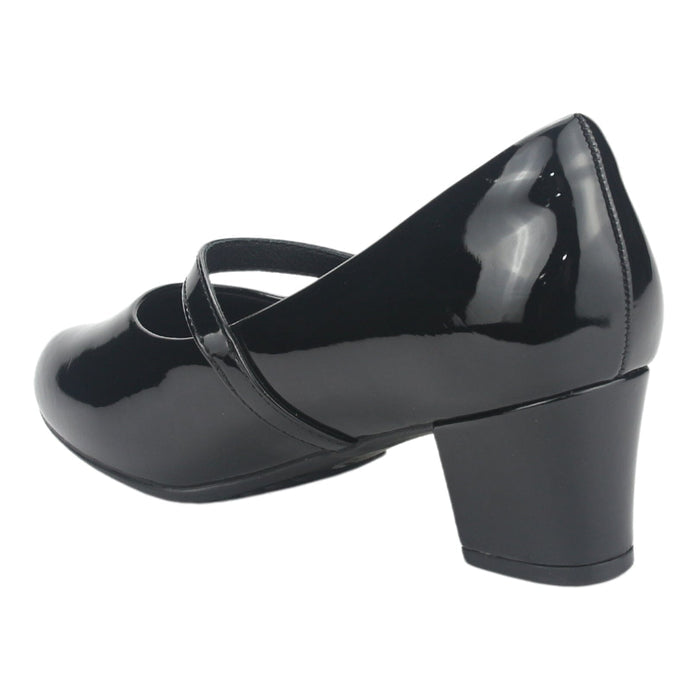 Zapato Chalada Mujer Flexi-51 Negro Casual Tacones Bajos Chalada