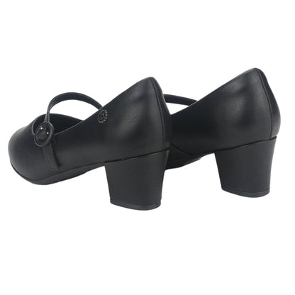 Zapato Chalada Mujer Flexi-51 Negro Casual Tacones Bajos Chalada