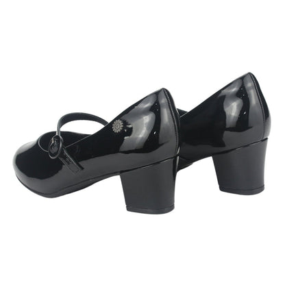 Zapato Chalada Mujer Flexi-51 Negro Casual Tacones Bajos Chalada