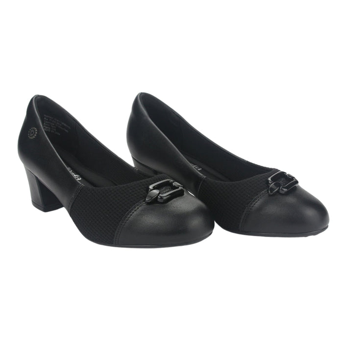 Zapato Chalada Mujer Flexi-57 Negro Casual Tacones Bajos Chalada