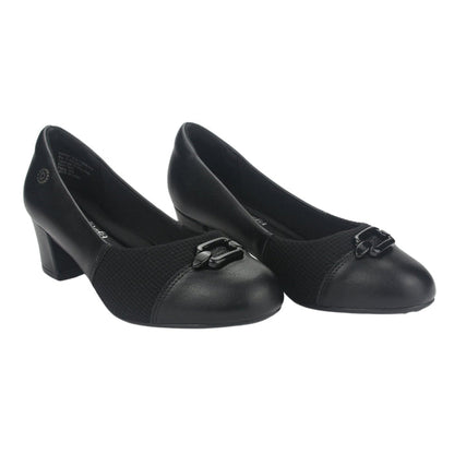 Zapato Chalada Mujer Flexi-57 Negro Casual Tacones Bajos Chalada