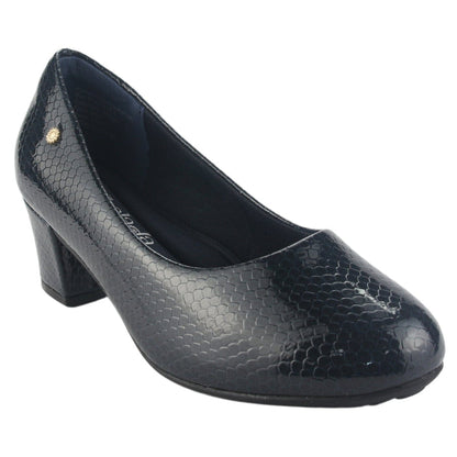 Zapato Chalada Mujer Flexi-58 Azul Casual Tacones Altos Chalada