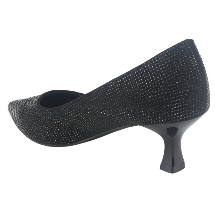 Zapato Chalada Mujer Rebi-3 Negro Casual Tacones Altos Chalada