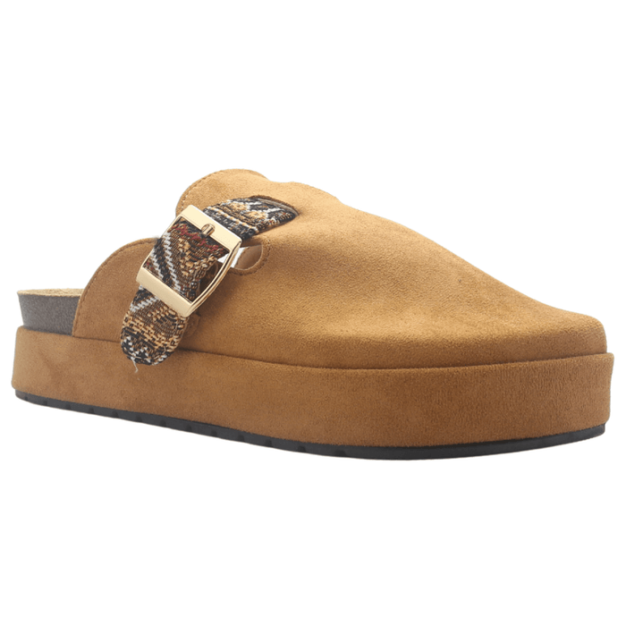 Zapato de mujer Camel Casual Chalada Risco-3 Tacones Bajos Chalada