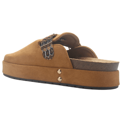 Zapato de mujer Camel Casual Chalada Risco-3 Tacones Bajos Chalada