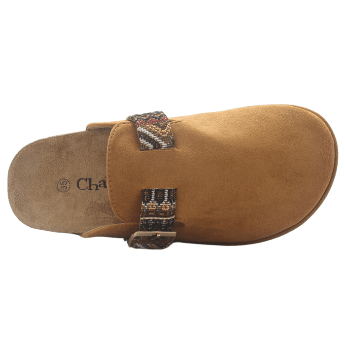 Zapato de mujer Camel Casual Chalada Risco-3 Tacones Bajos Chalada