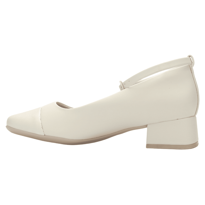 Zapato Mujer Beige Comfortflex 2595403 Casual Tacones Bajos Comfortflex