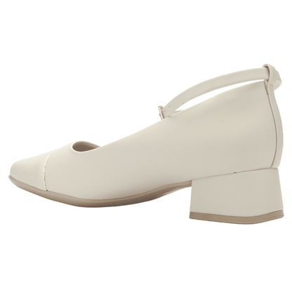 Zapato Mujer Beige Comfortflex 2595403 Casual Tacones Bajos Comfortflex